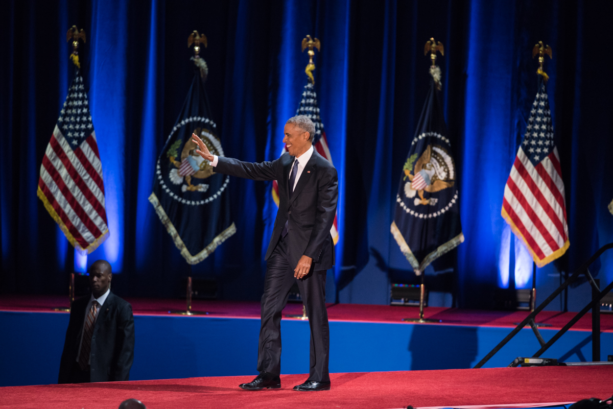 Photos: Obama bids his presidency farewell in Chicago - The Chicago ...