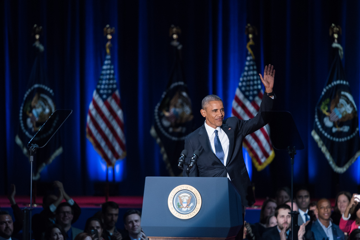 Photos: Obama bids his presidency farewell in Chicago - The Chicago ...